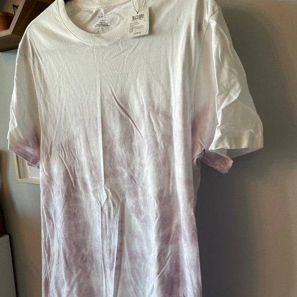 NWT Club Monaco Dip Dye Print Short Sleeve Tee - Picture 4 of 5
